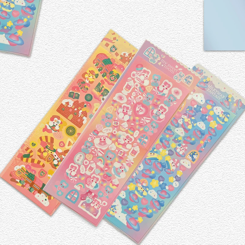 Ins Korean Stationery Kawaii Cute Character Series DIY Photo Album Diary Decorative Collage Material Plain Board Art Sticker
Ins Korean Stationery Kawaii Cute Character Series DIY Photo Album Diary Decorative Collage Material Plain Board Art Sticker