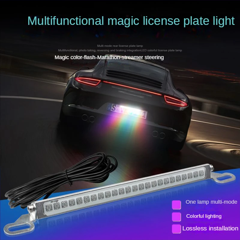 Universal Refit Car Rear Car LED License Plate Lights Brake Stop Lamp Tail Reverse Light Bar 24SMD License Plate Lamp Aluminum 
Universal Refit Car Rear Car LED License Plate Lights Brake Stop Lamp Tail Reverse Light Bar 24SMD License Plate Lamp Aluminum