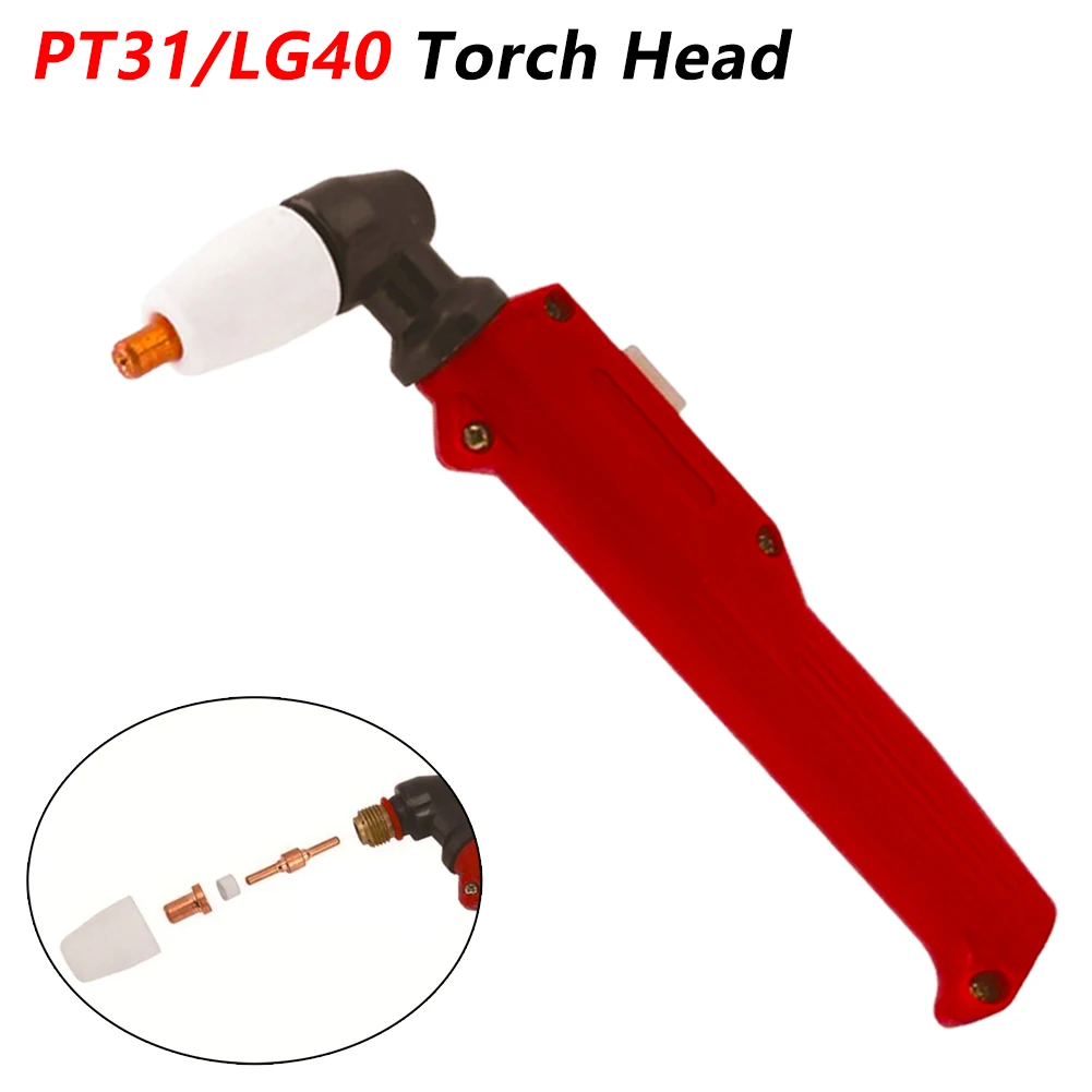 PT31/LG40 Air Plasma Cutter Cutting Torch Head 30/40A Inverter Plasma Cutter Torch Body Cutting 12mm Cutting Torch Tool Welding
PT31/LG40 Air Plasma Cutter Cutting Torch Head 30/40A Inverter Plasma Cutter Torch Body Cutting 12mm Cutting Torch Tool Welding