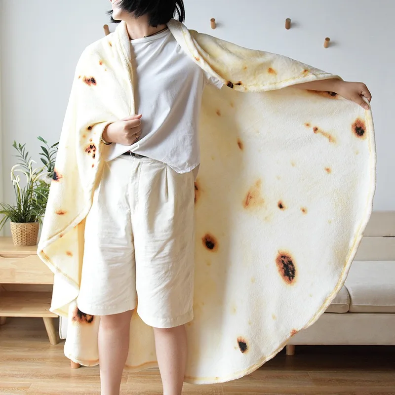 Warm coral fleece tortilla 180Gsm round shape bedspread winter throw blanket Coral fleece blanket personality
Warm coral fleece tortilla 180Gsm round shape bedspread winter throw blanket Coral fleece blanket personality