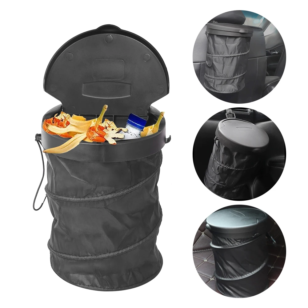 Portable Folding Trash Can Car Storage Basket With Lid Rubbish Container Waste Holder Auto Interior Organizer Accessories
Portable Folding Trash Can Car Storage Basket With Lid Rubbish Container Waste Holder Auto Interior Organizer Accessories
