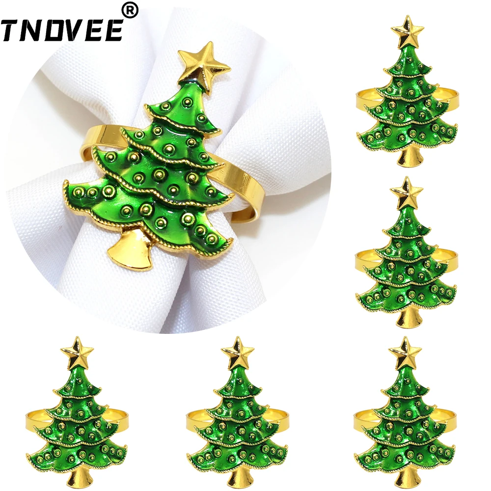 6Pcs Green Christmas Tree Napkin Rings for Christmas Wedding Receptions Thanksgiving Home Kitchen Dinning Table Decor ERC53
6Pcs Green Christmas Tree Napkin Rings for Christmas Wedding Receptions Thanksgiving Home Kitchen Dinning Table Decor ERC53