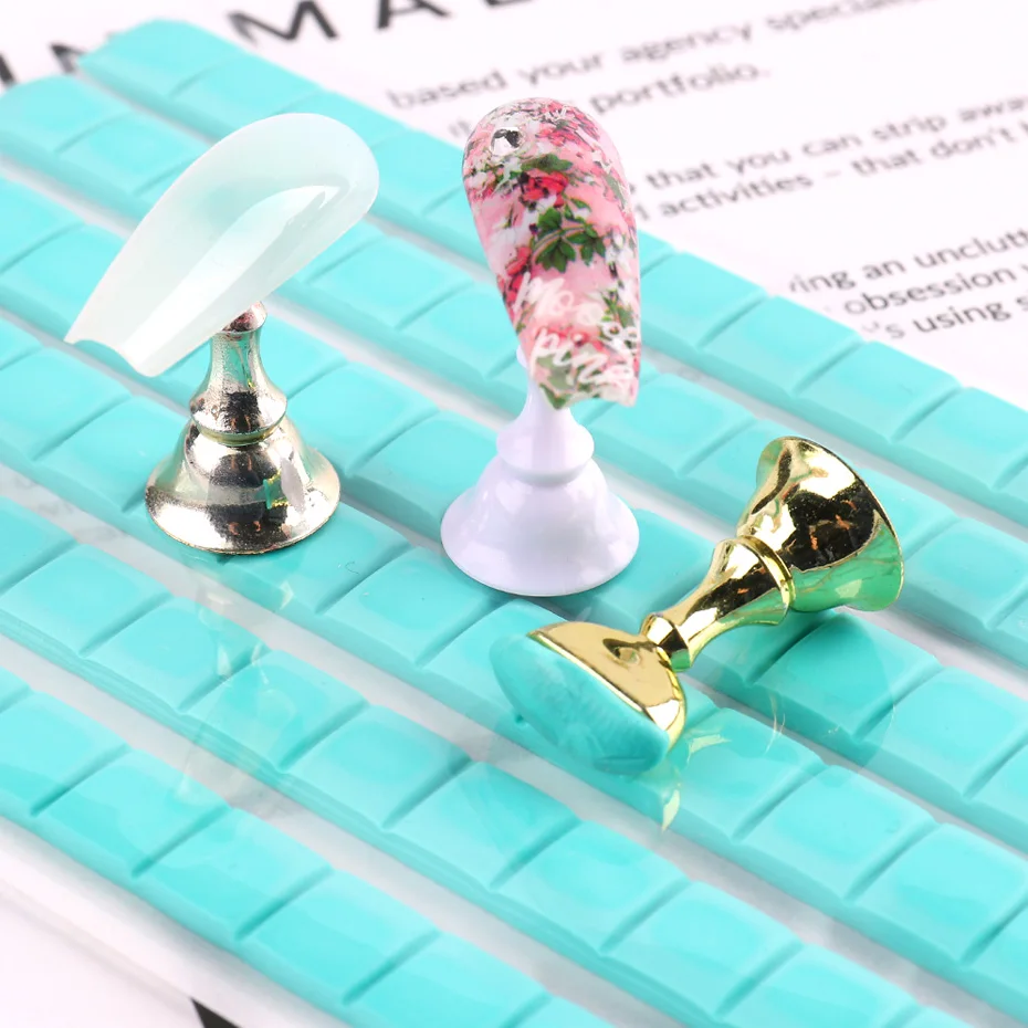 1 Pack Nail Adhesive Glue Clay Stick Removable Reusable Clay Stand Holder Display Tips Nails Art Practice Tools Manicure NT1783
1 Pack Nail Adhesive Glue Clay Stick Removable Reusable Clay Stand Holder Display Tips Nails Art Practice Tools Manicure NT1783