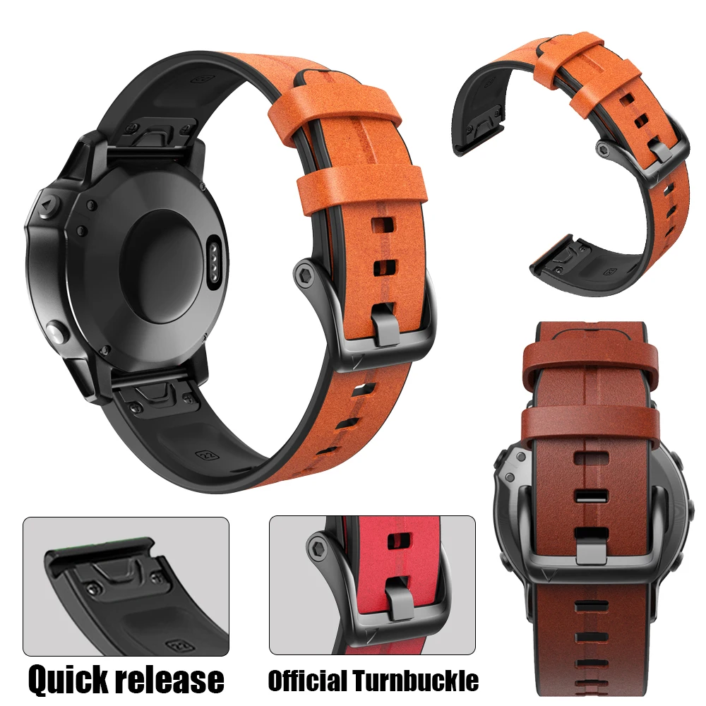 Ремешок силиконовый для наручных часов, быстросъемный браслет для COROS VERTIX Epix Gen 2 Fenix 7 7X 5 5X 6X Watch Easyfit, 26 22 мм 
Ремешок силиконовый для наручных часов, быстросъемный браслет для COROS VERTIX Epix Gen 2 Fenix 7 7X 5 5X 6X Watch Easyfit, 26 22 мм