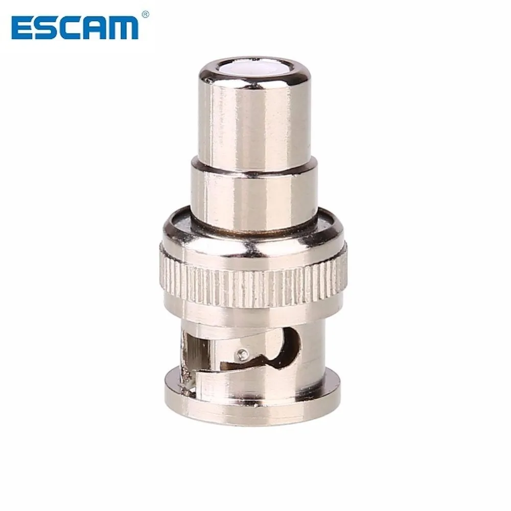 ESCAM JR B9 BNC Male Plug To RCA Female Jack Adapter Connector Coaxial CCTV Durable
ESCAM JR B9 BNC Male Plug To RCA Female Jack Adapter Connector Coaxial CCTV Durable