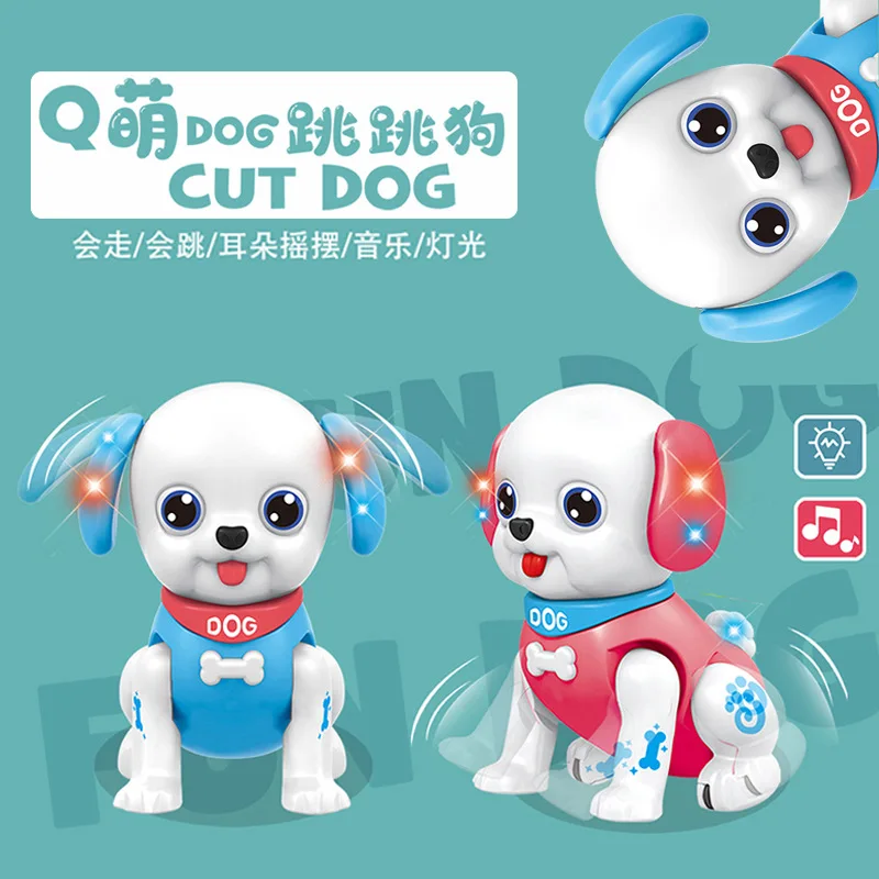 Electric Pet Puppy Music Glowing Cartoon Dog Robotic Puppy Interactive Walking Singing Luminous Baby Gifts Cute Dog Toy For Kids
Electric Pet Puppy Music Glowing Cartoon Dog Robotic Puppy Interactive Walking Singing Luminous Baby Gifts Cute Dog Toy For Kids