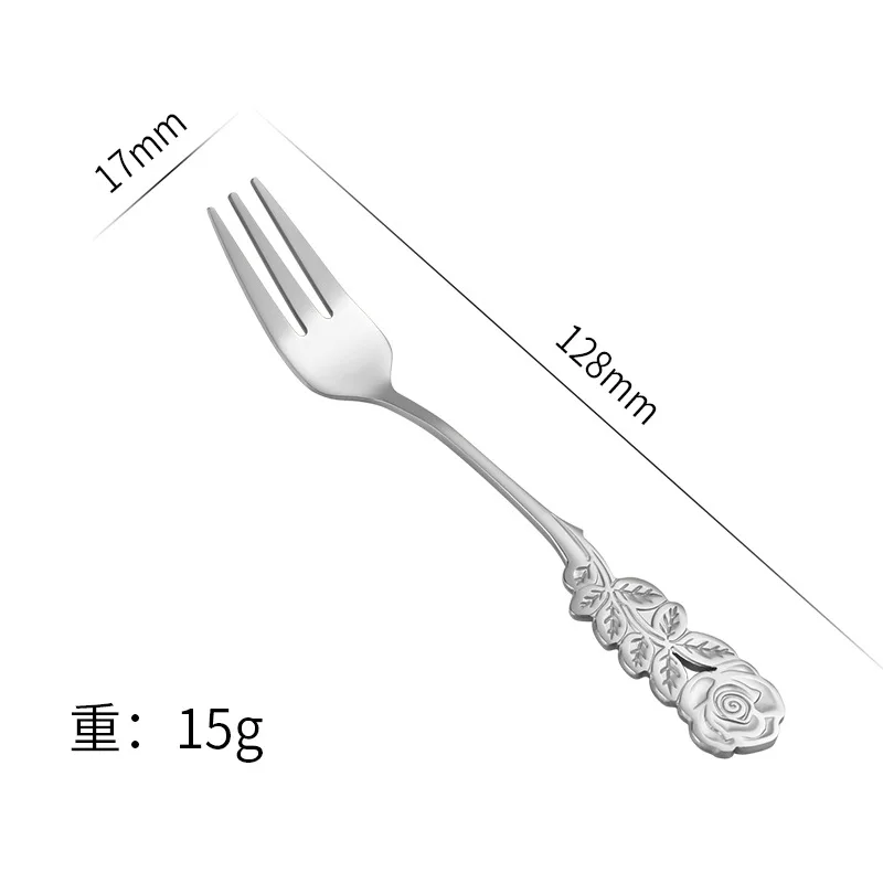 Ложка для кофе и вилка для фруктов из нержавеющей стали
Ложка для кофе и вилка для фруктов из нержавеющей стали