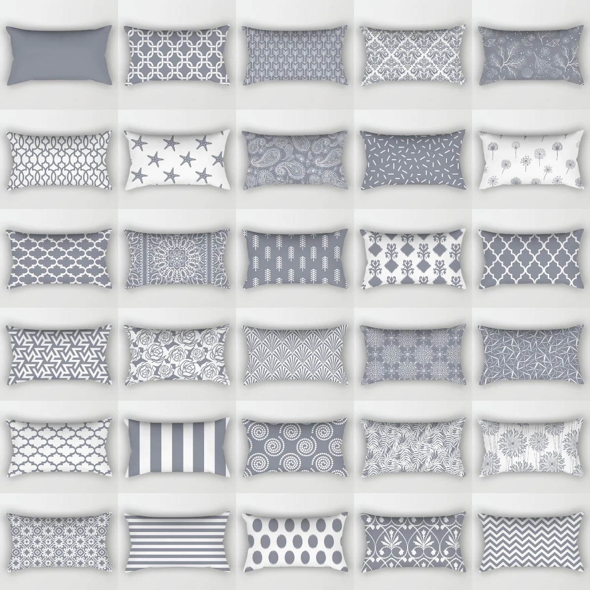 2022 New Gray Lumbar Pillows Case 30X50CM Damask Geometry Leaves Floral Stripes Plaids Print Sofa Throw Pillows Boho Decor Home
2022 New Gray Lumbar Pillows Case 30X50CM Damask Geometry Leaves Floral Stripes Plaids Print Sofa Throw Pillows Boho Decor Home