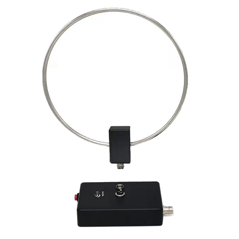 GA800 Radio Shortwave Antenna With BNC Cable Active Loop Antenna Small Loop Shortwave Antenna 10Khz-159Mhz HF
GA800 Radio Shortwave Antenna With BNC Cable Active Loop Antenna Small Loop Shortwave Antenna 10Khz-159Mhz HF