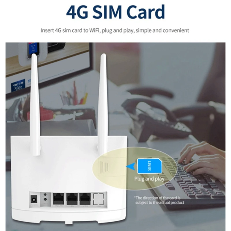 R311 PRO Wireless Router 4G/5G Wifi 300Mbps Wireless Router With Sim Card Slot EU Plug
R311 PRO Wireless Router 4G/5G Wifi 300Mbps Wireless Router With Sim Card Slot EU Plug