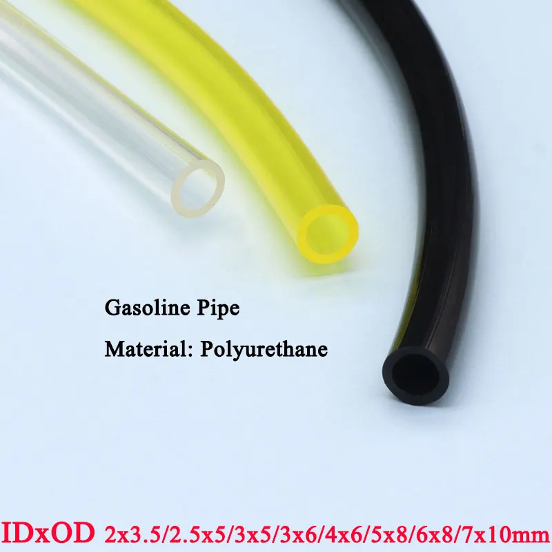 1/5M Fuel Gas Line Pipe Hose String Tube Petrol Line for Trimmer Chainsaw Blower Tool 2x3.5/2.5x5/3x5/3x6/6x8mm
1/5M Fuel Gas Line Pipe Hose String Tube Petrol Line for Trimmer Chainsaw Blower Tool 2x3.5/2.5x5/3x5/3x6/6x8mm