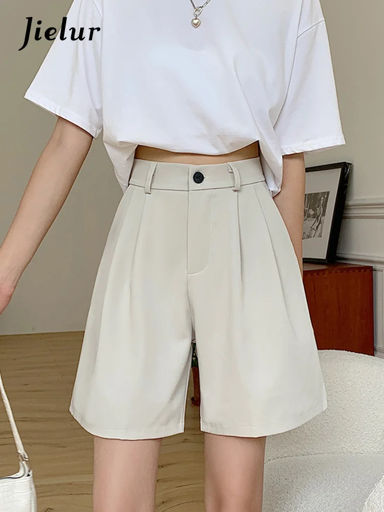 S-4XL Size Korean Style Black White Apricot Pants High Waist Casual Short Pants Loose Wide Leg Pants Women Suit Shorts
S-4XL Size Korean Style Black White Apricot Pants High Waist Casual Short Pants Loose Wide Leg Pants Women Suit Shorts