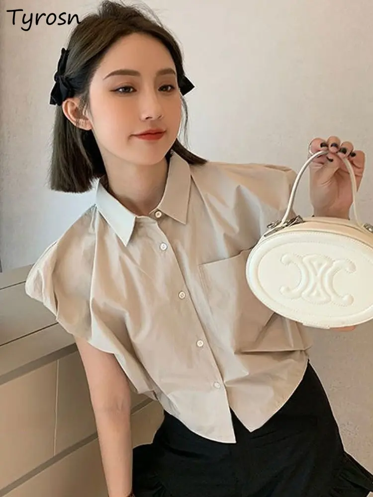Sleeveless Shirts Women Crop Creativity Leisure Daily All-match Summer Retro Minimalist Pure Design Korean Style Fashion Ladies
Sleeveless Shirts Women Crop Creativity Leisure Daily All-match Summer Retro Minimalist Pure Design Korean Style Fashion Ladies