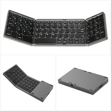 Mini Foldable Keyboard Thin Wireless BT Number Folding Keypad For Mac Windows Laptop Tablet Light-Handy Bluetooth-compatible