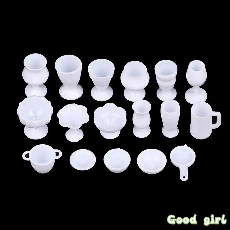 17Pcs/Set 1:12 Dollhouse Mini Plate Drink Wine Cups Dish Pot Bowl Tableware Miniature DIY Pretend Play Kitchenware Toy For Doll
17Pcs/Set 1:12 Dollhouse Mini Plate Drink Wine Cups Dish Pot Bowl Tableware Miniature DIY Pretend Play Kitchenware Toy For Doll