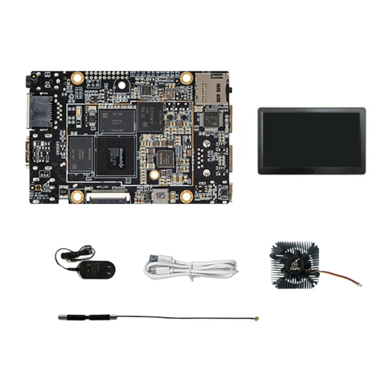 ROC-RK3588S-PC макетная плата + 10,1 дюймовый сенсорный экран RK3588S 8-ядерный 64-бит 4 Гб + 32 ГБ EMMC Android12.0 материнская плата с американской вилкой
ROC-RK3588S-PC макетная плата + 10,1 дюймовый сенсорный экран RK3588S 8-ядерный 64-бит 4 Гб + 32 ГБ EMMC Android12.0 материнская плата с американской вилкой