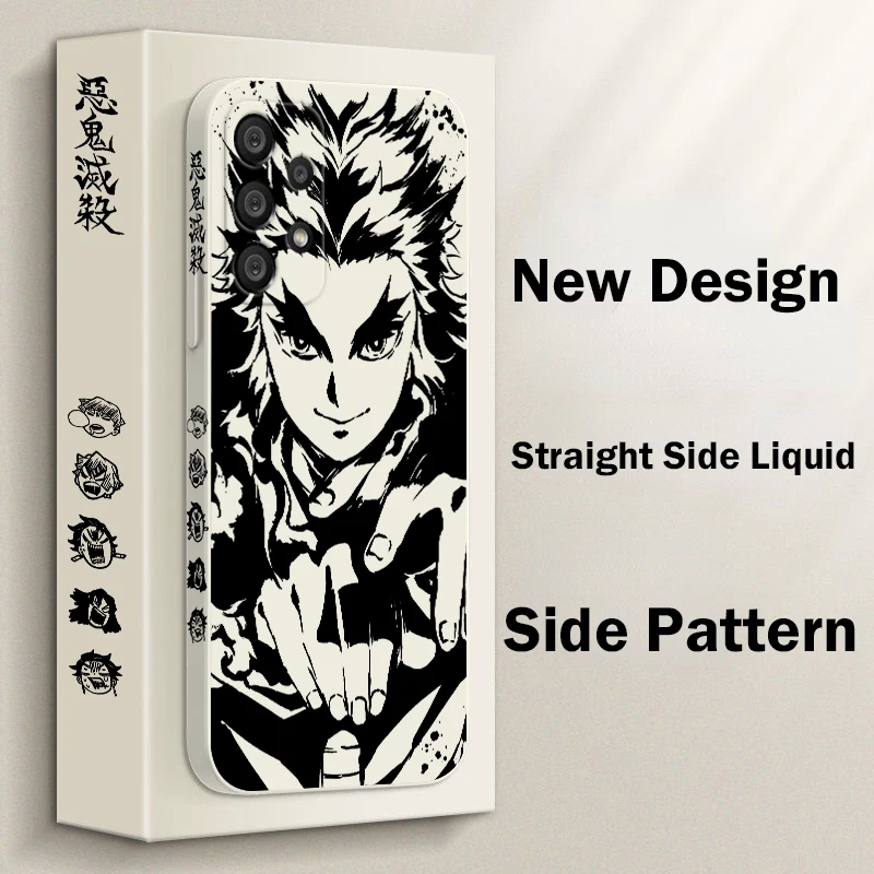 Rengoku Kyoujurou Demon Slayer Phone Case For Samsung A73 A53 A33 A52 A32 A71 A51 A21S A03S A50 A30 5G Liquid Left Rope Funda
Rengoku Kyoujurou Demon Slayer Phone Case For Samsung A73 A53 A33 A52 A32 A71 A51 A21S A03S A50 A30 5G Liquid Left Rope Funda