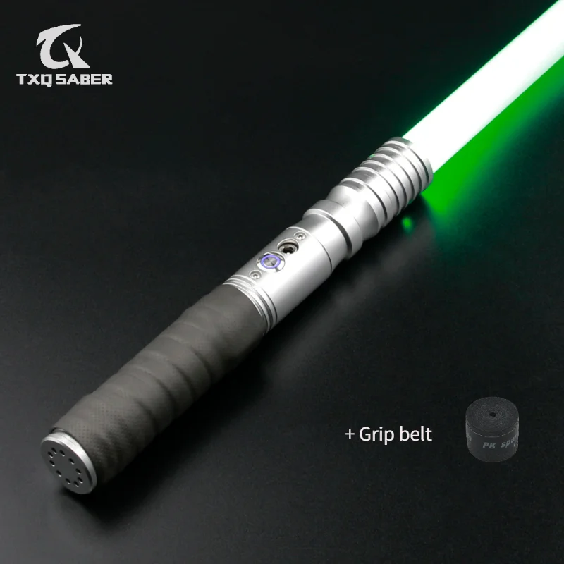 TXQSABER Upgrade Smooth Swing Lightsaber Metal Handle Heavy Dueling 12 Color Changing 12 sets Soundfonts Cosplay FOC Laser Sword
TXQSABER Upgrade Smooth Swing Lightsaber Metal Handle Heavy Dueling 12 Color Changing 12 sets Soundfonts Cosplay FOC Laser Sword