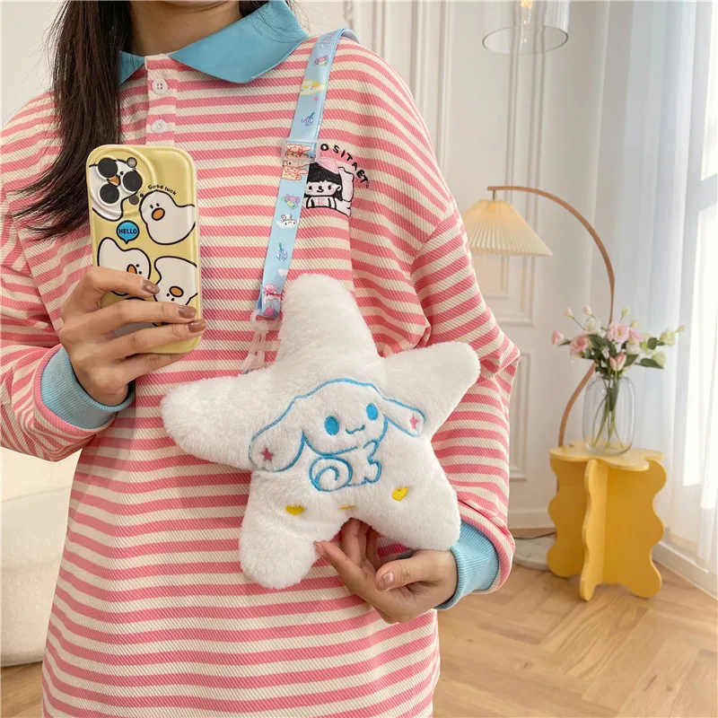 Детская сумка Sanrio, Hello Kitty Pikachu, милая сумка через плечо, мультяшная Детская сумка, плюшевая сумка для хранения для родителей и детей 
Детская сумка Sanrio, Hello Kitty Pikachu, милая сумка через плечо, мультяшная Детская сумка, плюшевая сумка для хранения для родителей и детей