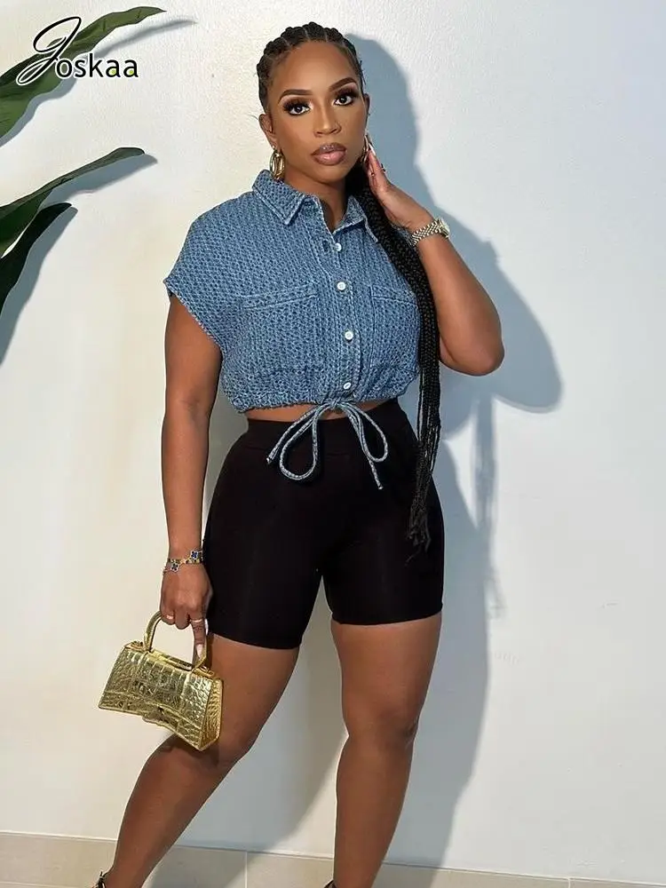 Joskaa Blue Denim Cargo Vest Jacket Women Hipster Lapel Sleeveless Button Up Drawstring Crop Top 2023 Fashion Outwear Streetwear
Joskaa Blue Denim Cargo Vest Jacket Women Hipster Lapel Sleeveless Button Up Drawstring Crop Top 2023 Fashion Outwear Streetwear