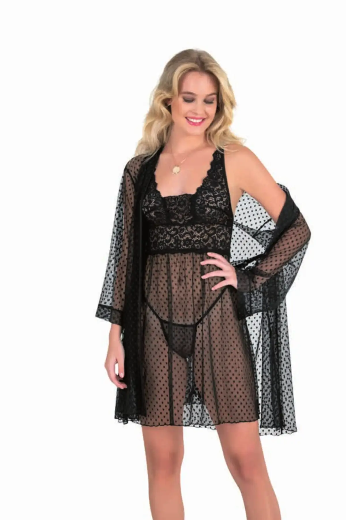 Халат женский кружевной прозрачный, комплект ночной рубашки, халатик, пеньюар, кимоно, Пижама для невесты
Халат женский кружевной прозрачный, комплект ночной рубашки, халатик, пеньюар, кимоно, Пижама для невесты