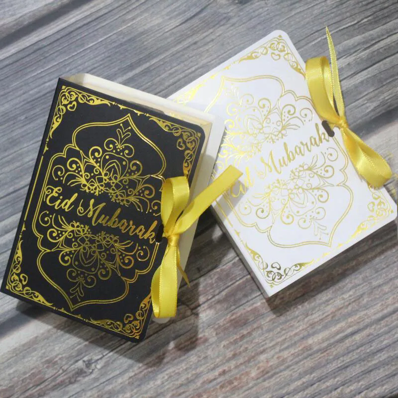 Eid Al-Fitr Quran Elements Gift Candy Box Hot Stamped Letters Eid Mubarak Paper Box Ramadan Decorations 50pcs
Eid Al-Fitr Quran Elements Gift Candy Box Hot Stamped Letters Eid Mubarak Paper Box Ramadan Decorations 50pcs