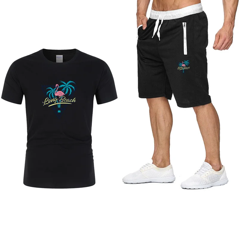 New Summer Streetwear Men Set Tracksuit Man Oversized Clothes Printed T shirt Shorts Pants Sportswear Mens T-shirt 2-Piece Suit
New Summer Streetwear Men Set Tracksuit Man Oversized Clothes Printed T shirt Shorts Pants Sportswear Mens T-shirt 2-Piece Suit