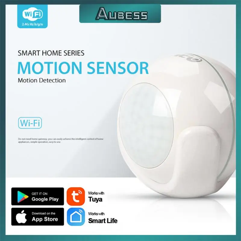 Tuya PIR Motion Sensor Smart Human Body Sensor WiFi Body Movement Home Security Alarm System Works With IFTTT for Voice Control
Tuya PIR Motion Sensor Smart Human Body Sensor WiFi Body Movement Home Security Alarm System Works With IFTTT for Voice Control