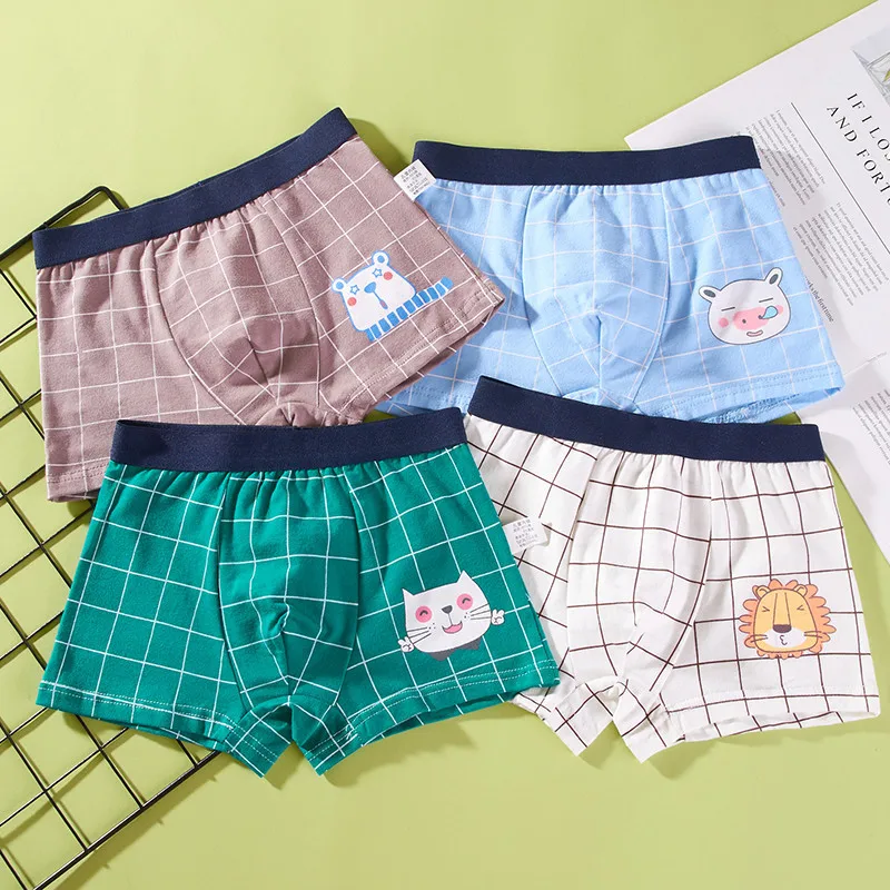 Kids Cotton Underwear Panties Boy Print Cartoon Children's Shorts Panties for Baby 4 Pieces Toddler Teenagers Cotton Underpants
Kids Cotton Underwear Panties Boy Print Cartoon Children's Shorts Panties for Baby 4 Pieces Toddler Teenagers Cotton Underpants