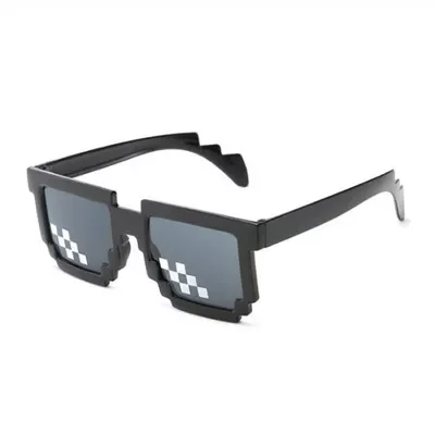 8 Bit Thug Life Sunglasses Pixelated Men Women Brand Party Eyeglasses Mosaic UV400 Vintage Eyewear Unisex Gift Toy Glasses
8 Bit Thug Life Sunglasses Pixelated Men Women Brand Party Eyeglasses Mosaic UV400 Vintage Eyewear Unisex Gift Toy Glasses