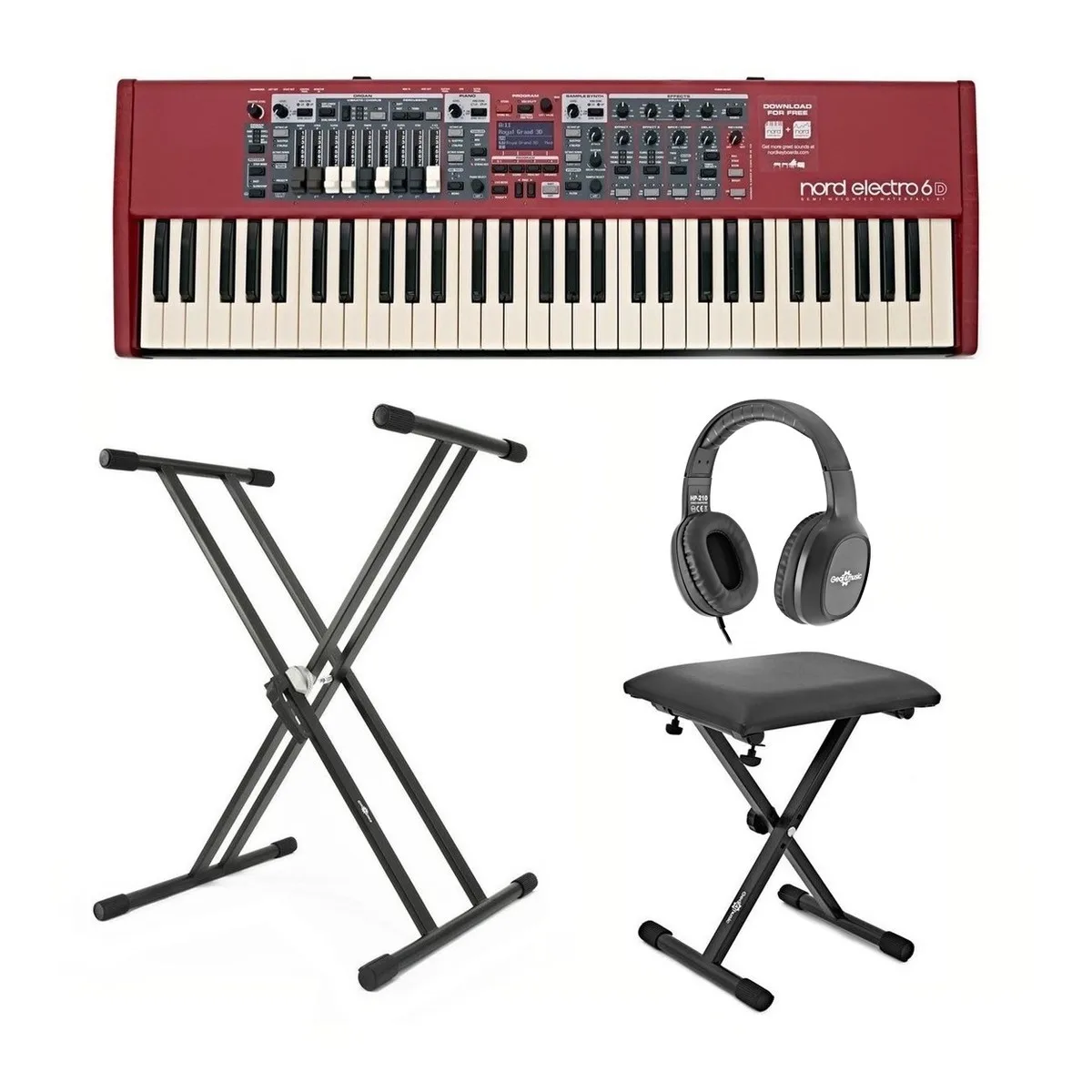 Summer discount of 50%HOT SALES FOR Nord Stage 3 HP76 Digital Piano With Stand
Summer discount of 50%HOT SALES FOR Nord Stage 3 HP76 Digital Piano With Stand