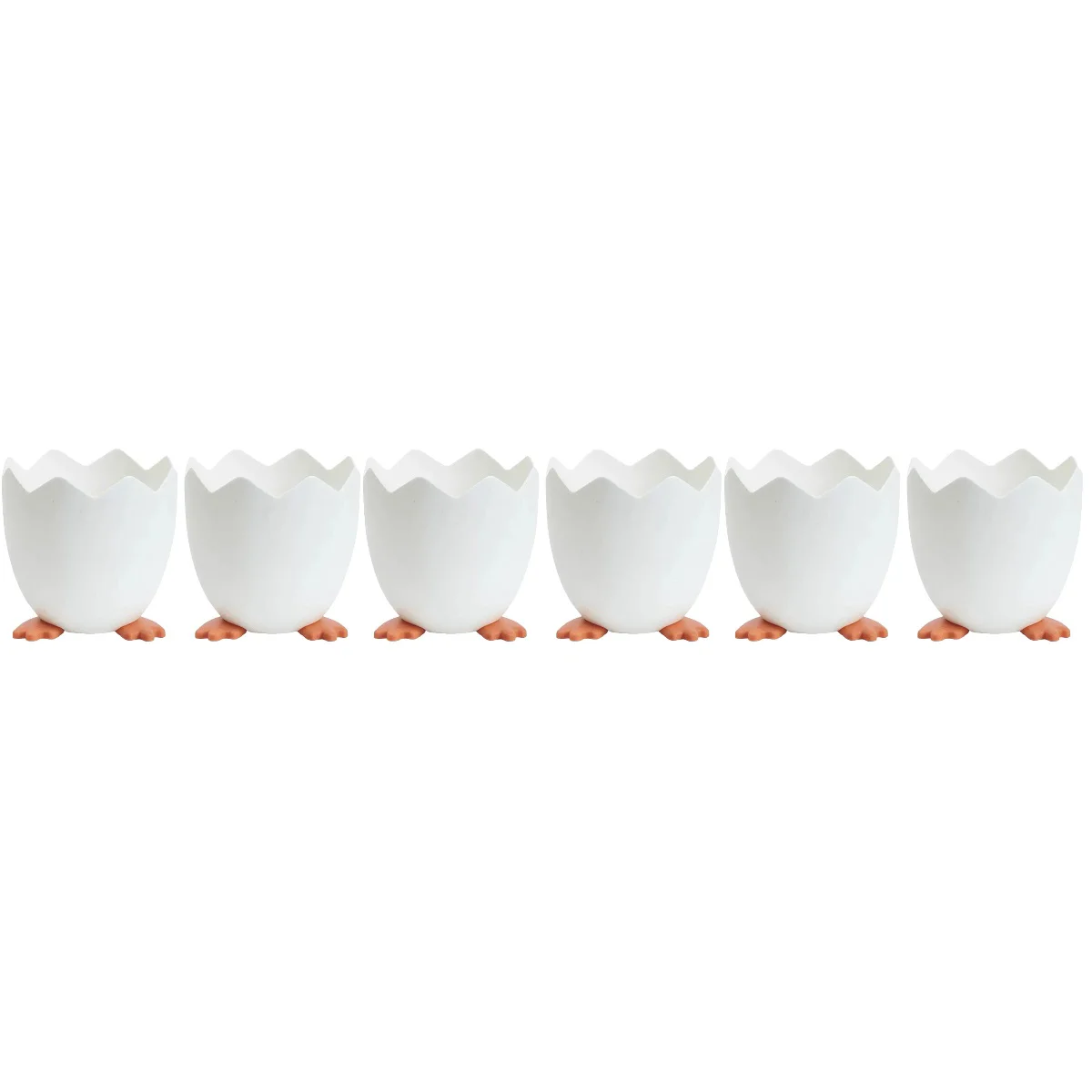 6 pcs Creative Desktop Storage Basket Cartoon Broken Eggshell Pattern Brush Holder
6 pcs Creative Desktop Storage Basket Cartoon Broken Eggshell Pattern Brush Holder