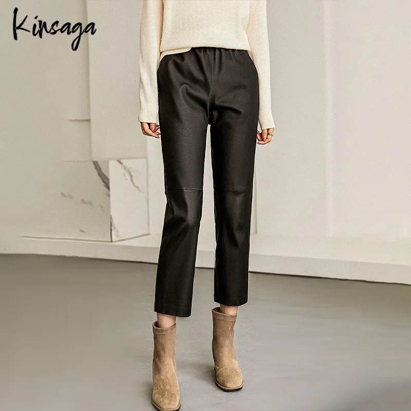 Slouchy High Waist Ninth PU Faux Leather Pants Red Women Casual Baggy Patchwork Female Wide Leg Stitching Ankle Length Trousers
Slouchy High Waist Ninth PU Faux Leather Pants Red Women Casual Baggy Patchwork Female Wide Leg Stitching Ankle Length Trousers