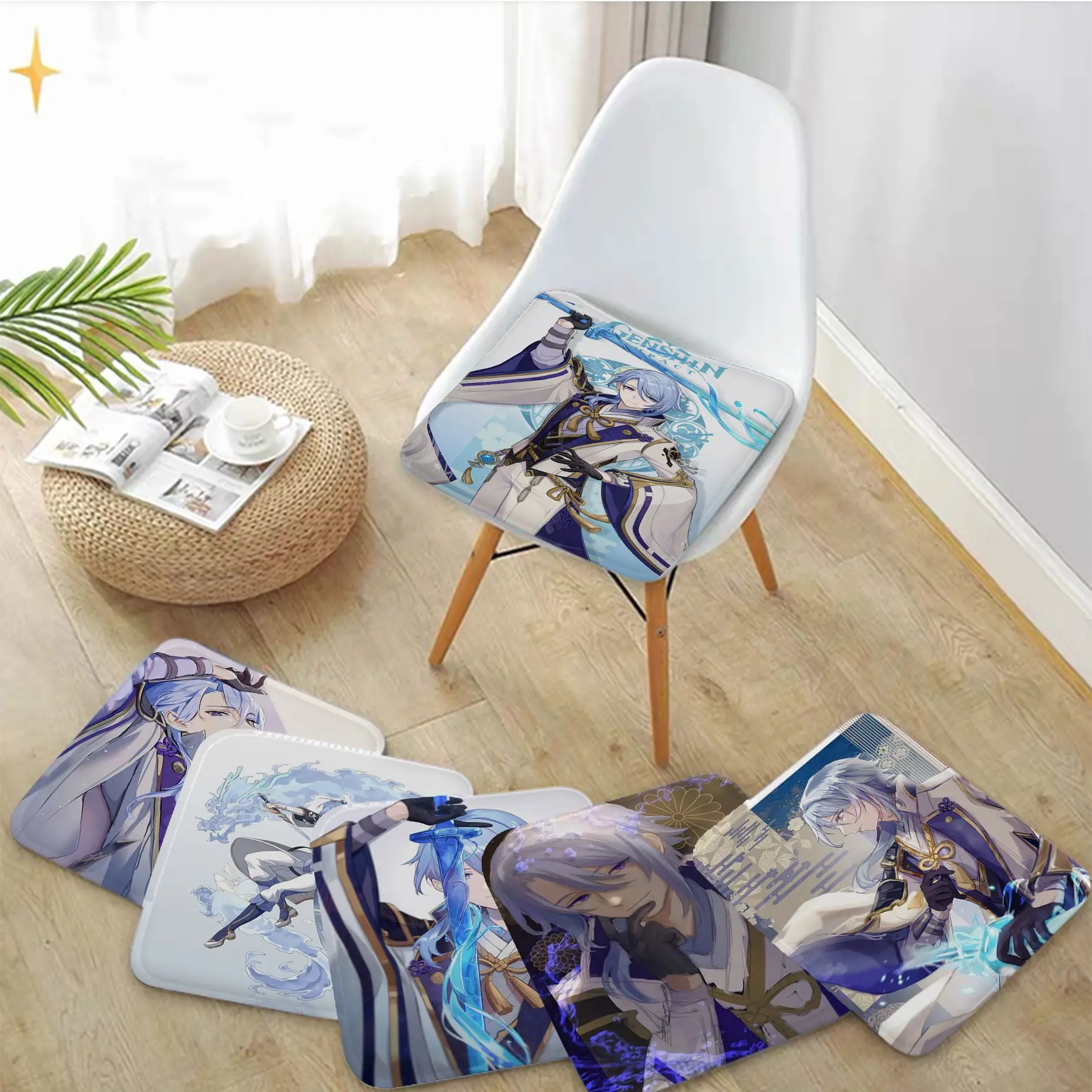 Genshin Impact Kamisato Ayato Modern Style Seat Pad Household Cushion Soft Plush Chair Mat Winter Office Bar Chair Cushions
Genshin Impact Kamisato Ayato Modern Style Seat Pad Household Cushion Soft Plush Chair Mat Winter Office Bar Chair Cushions