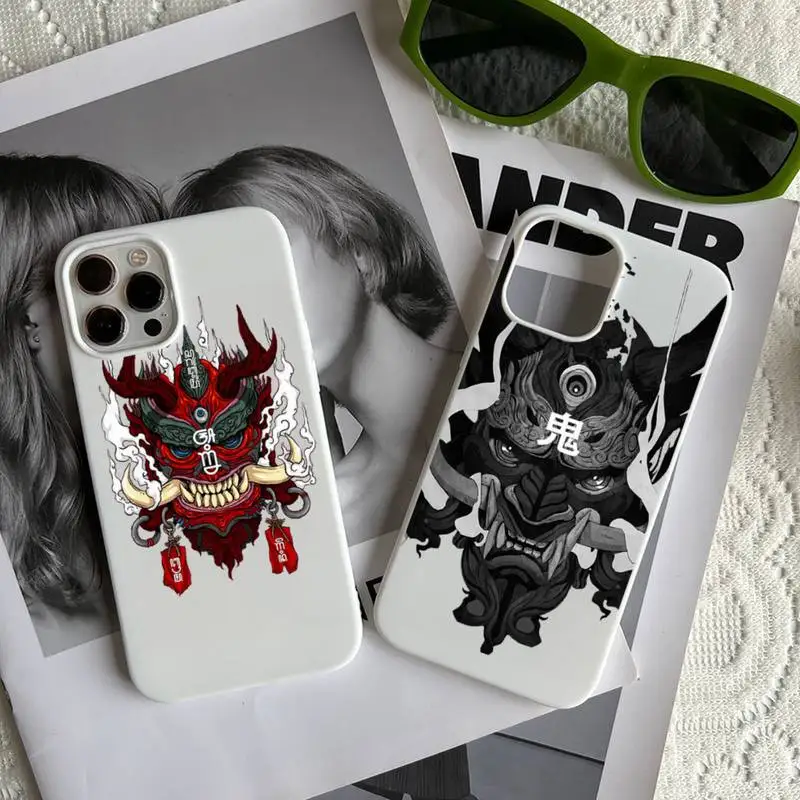 Samurai Oni Mask Phone Case Candy Color for iPhone 6 7 8 11 12 13 s mini pro X XS XR MAX Plus
Samurai Oni Mask Phone Case Candy Color for iPhone 6 7 8 11 12 13 s mini pro X XS XR MAX Plus