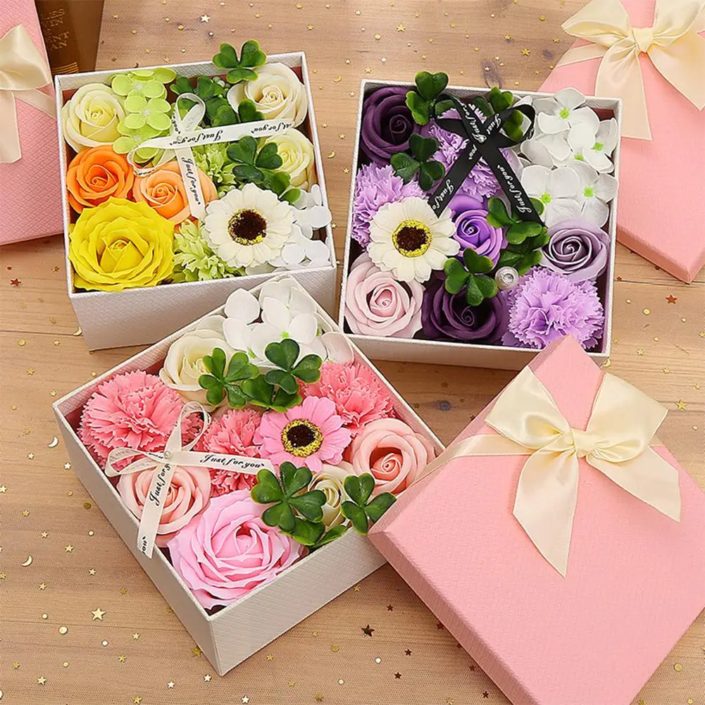 1 Set Carnation Sunflower Soap Flower Safe Non-irritating Non-toxic Dissolves Quickly Great Holiday Gift For Lover Mother Friend
1 Set Carnation Sunflower Soap Flower Safe Non-irritating Non-toxic Dissolves Quickly Great Holiday Gift For Lover Mother Friend