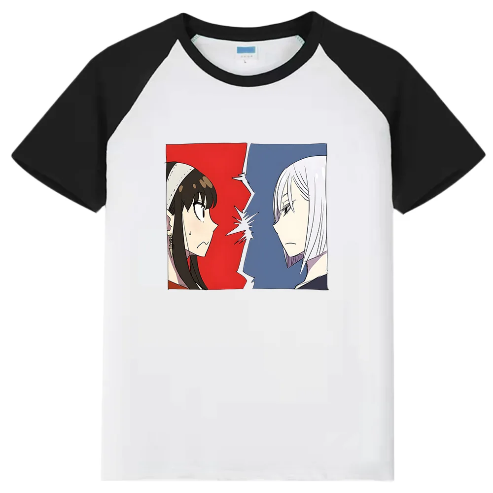 Anime SPY X FAMILY T Shirt Girls Kawaii Cartoon Clothes Kids Summer Tops T-shirts Boys Graphic Tees 100% Cotton Unisex Tshirt
Anime SPY X FAMILY T Shirt Girls Kawaii Cartoon Clothes Kids Summer Tops T-shirts Boys Graphic Tees 100% Cotton Unisex Tshirt
