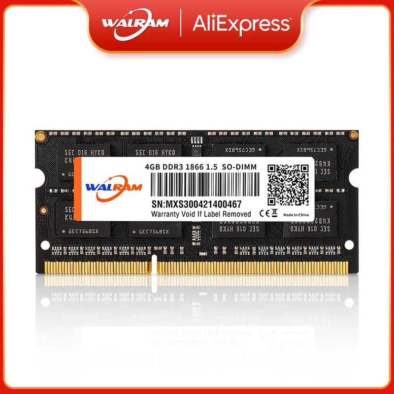WAL оперативная Память DDR4 8 ГБ 4 16 2400 МГц 3200 2666 sodimm для ноутбука