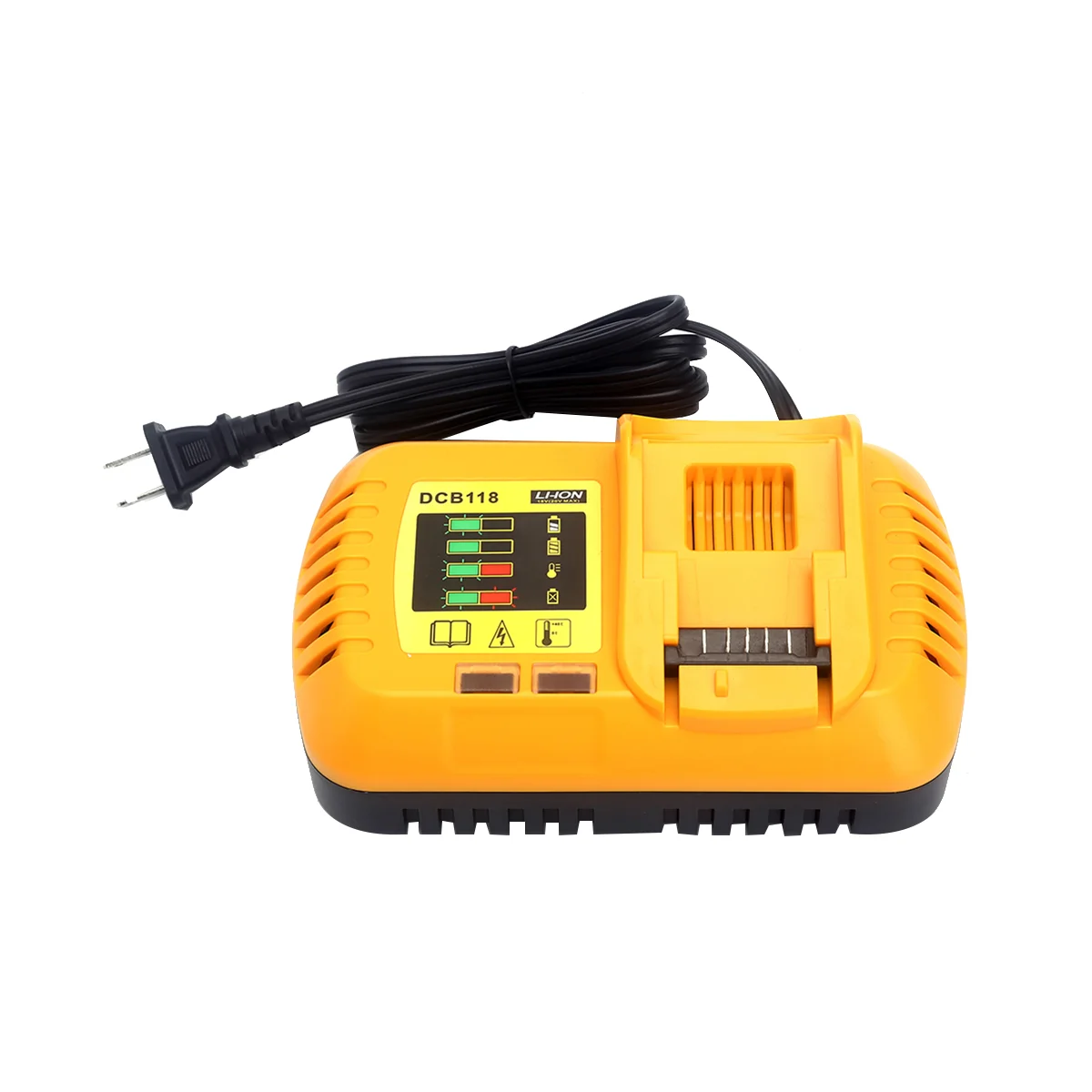 8A DCB118 Battery Charger for Battery 10.8V 12V 14.4V 18V 20V DCB101 DCB115 DCB107 DCB105 DCB140(US Plug)
8A DCB118 Battery Charger for Battery 10.8V 12V 14.4V 18V 20V DCB101 DCB115 DCB107 DCB105 DCB140(US Plug)