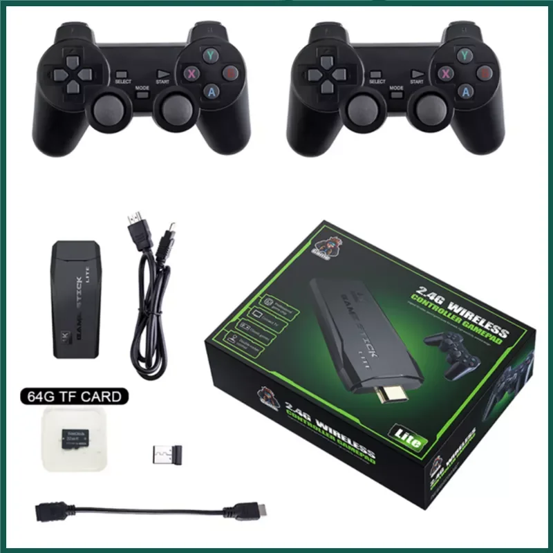 Video Game Console Built-in 10000 Games Retro Handheld Game Console With Wireless Controller Video Games Stick For PS1/MD
Video Game Console Built-in 10000 Games Retro Handheld Game Console With Wireless Controller Video Games Stick For PS1/MD