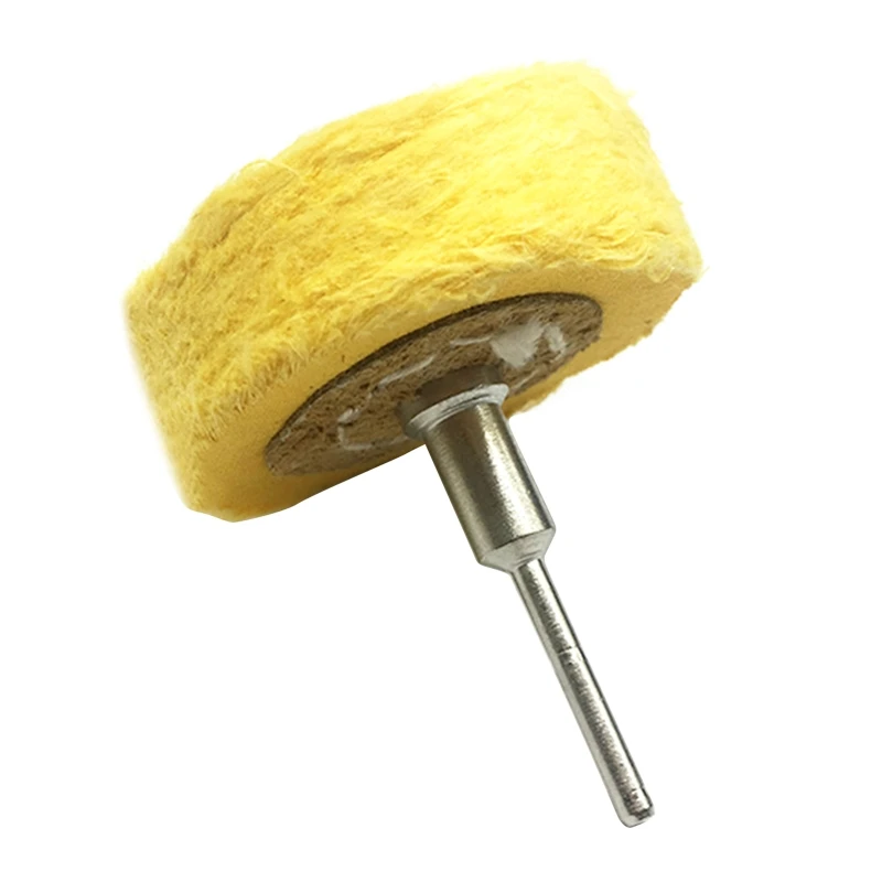 Polish Cloth Wheel Brush Head Grinder Shank Buffing Accessory Rotary Tool Polishing Pad Hand Tool White/Yellow
Polish Cloth Wheel Brush Head Grinder Shank Buffing Accessory Rotary Tool Polishing Pad Hand Tool White/Yellow
