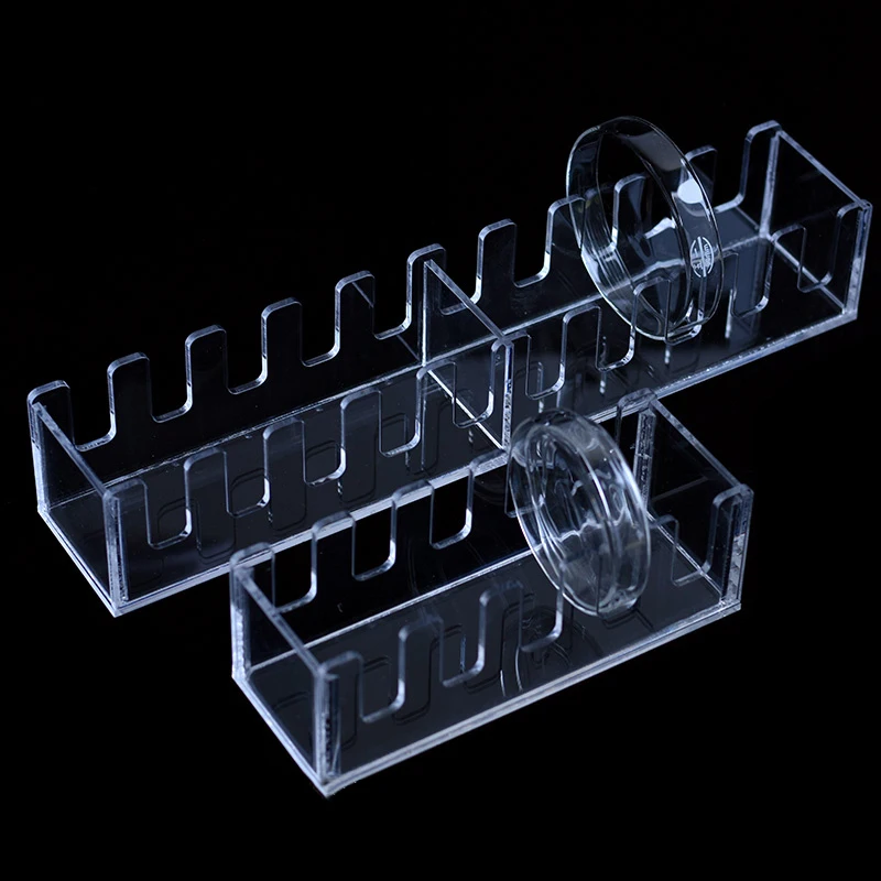 1PCS Organic Glass dia 60/75/90/100/120/150mm petri dish rack PMMA Support Rack Lab Supplies
1PCS Organic Glass dia 60/75/90/100/120/150mm petri dish rack PMMA Support Rack Lab Supplies