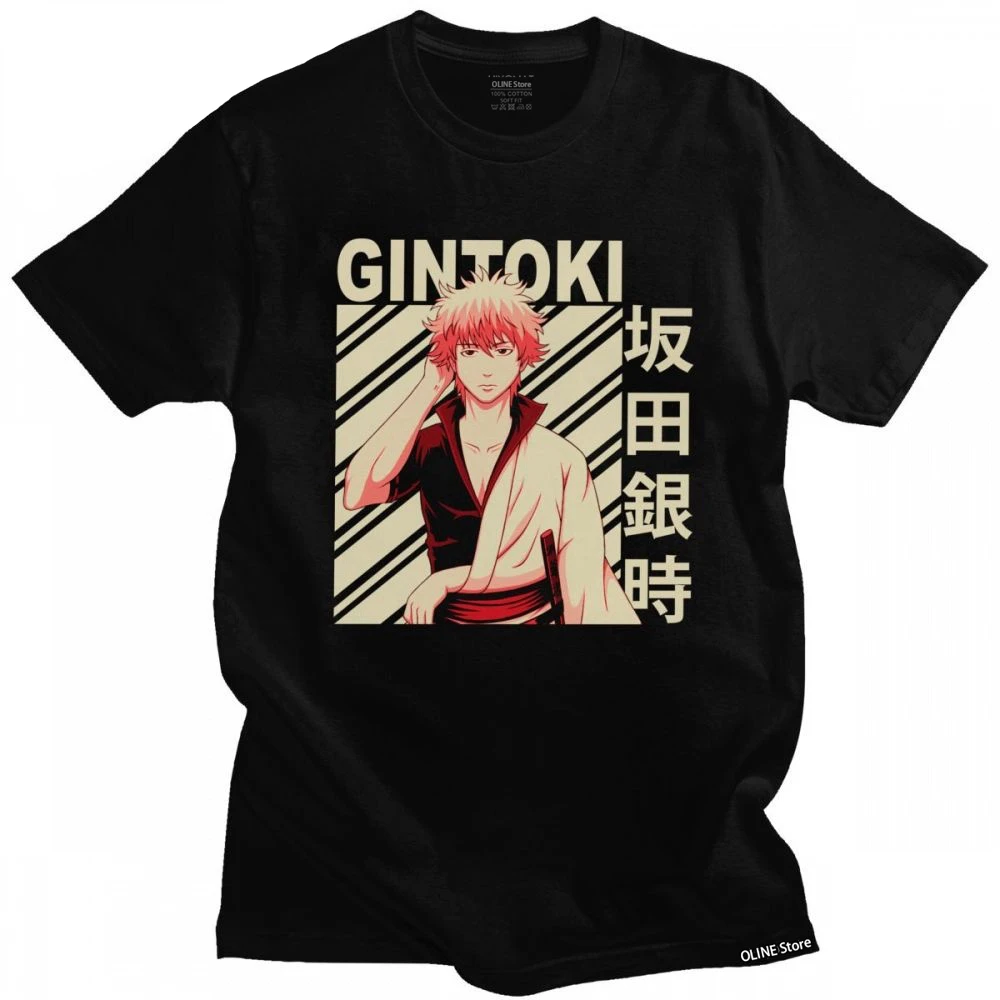 Fashion Anime Gintama T Shirt Men Short Sleeves Gintoki Sakata T-shirt Loose Fit Pure Cotton Tee Tops Manga Tshirt Merch Apparel
Fashion Anime Gintama T Shirt Men Short Sleeves Gintoki Sakata T-shirt Loose Fit Pure Cotton Tee Tops Manga Tshirt Merch Apparel