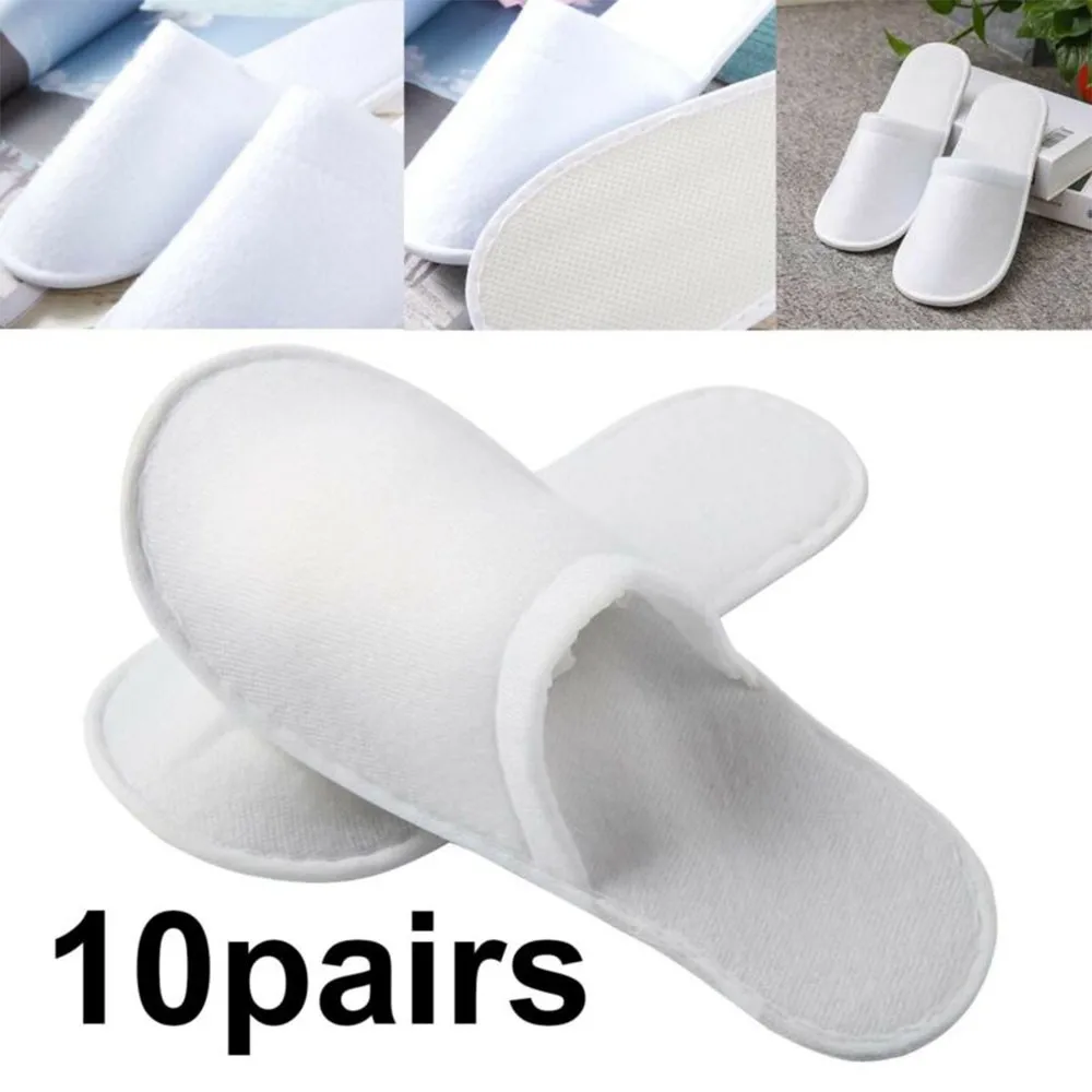 10PC 28x11cm Polar Fleece Hotel Travel Slippers Closed Toe Closure For Party SPA Hotel Men Women Disposable Bathroom Accessories
10PC 28x11cm Polar Fleece Hotel Travel Slippers Closed Toe Closure For Party SPA Hotel Men Women Disposable Bathroom Accessories