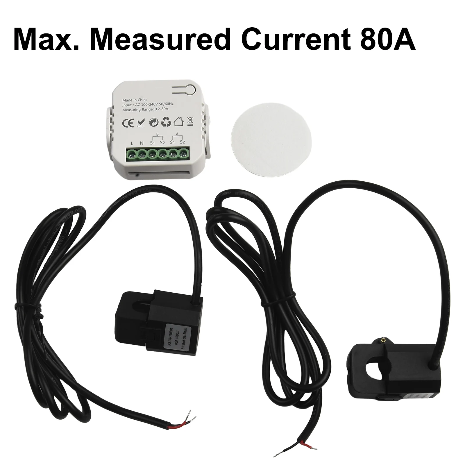 WiFi Energy Meter Electricity Meters 2 Channel With Clamp 2 Way Bidirection Electrical Supplies Home Improvement Smart Durable
WiFi Energy Meter Electricity Meters 2 Channel With Clamp 2 Way Bidirection Electrical Supplies Home Improvement Smart Durable