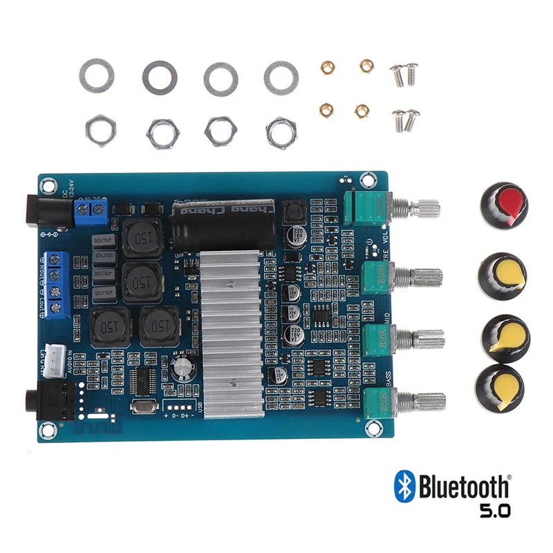 TPA3116, 2,0 каналов, высокая мощность, Bluetooth 5,0, Стандартная плата усилителя сабвуфера
TPA3116, 2,0 каналов, высокая мощность, Bluetooth 5,0, Стандартная плата усилителя сабвуфера