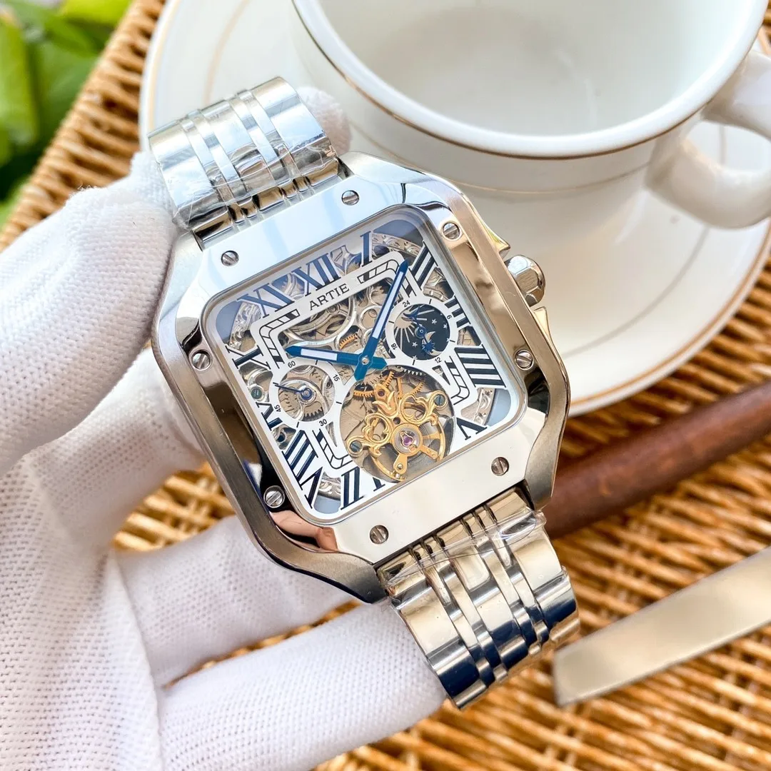 Top AAA Watches For Mens Luxury Multifunction Full Steel Automatic Mechanical Tourbillon women watch High Qulaity AAA Clock
Top AAA Watches For Mens Luxury Multifunction Full Steel Automatic Mechanical Tourbillon women watch High Qulaity AAA Clock