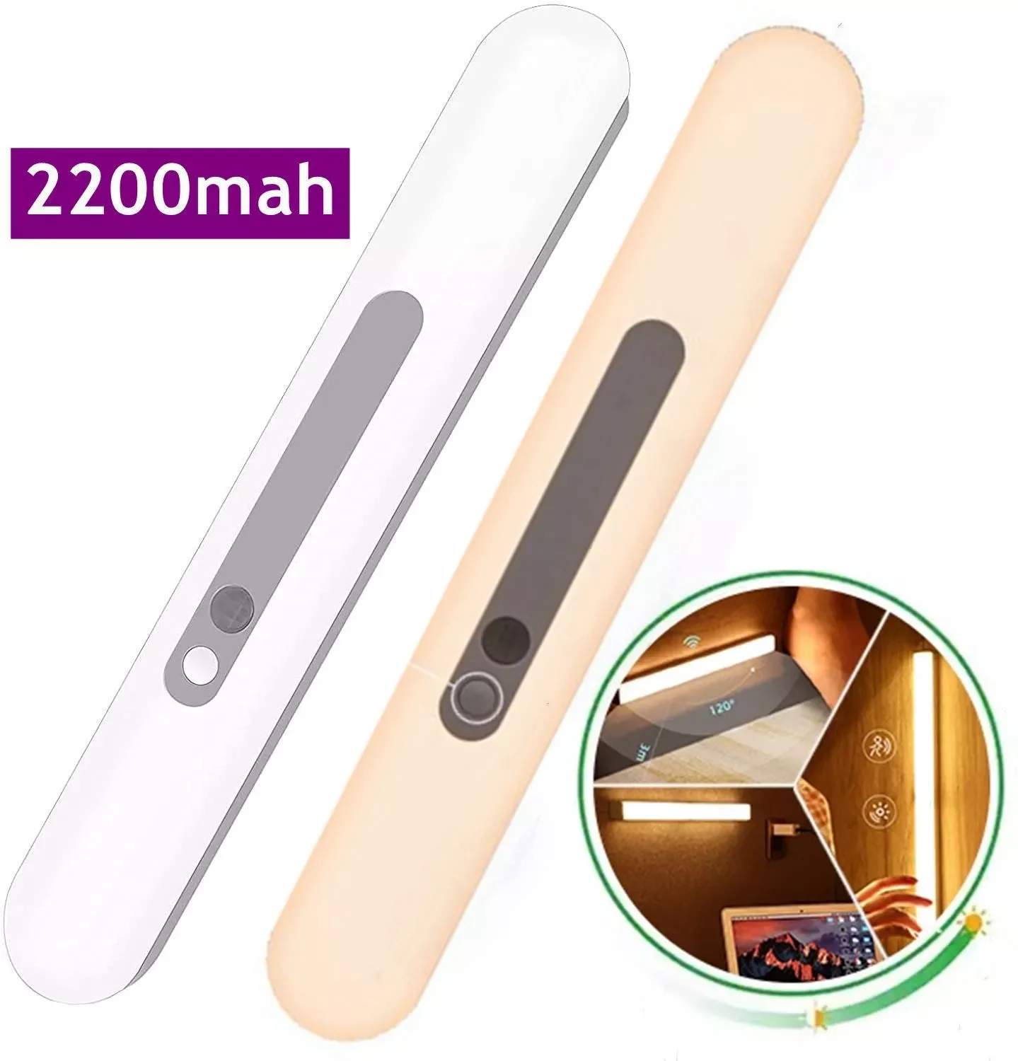 Ночник с пассивным ИК датчиком движения, светодиодный настенный светильник для кухни, кабинета, гардероба, лестницы, 2200 мАч, зарядка через USB
Ночник с пассивным ИК датчиком движения, светодиодный настенный светильник для кухни, кабинета, гардероба, лестницы, 2200 мАч, зарядка через USB