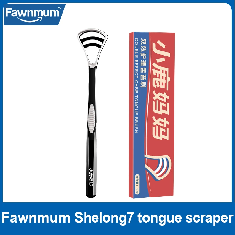 Fawnmum Tongue Scraper for Adult Tongue Cleaning Tool Tongue Brush for Adult to Remove Bad Breath Tongue Cleaner
Fawnmum Tongue Scraper for Adult Tongue Cleaning Tool Tongue Brush for Adult to Remove Bad Breath Tongue Cleaner
