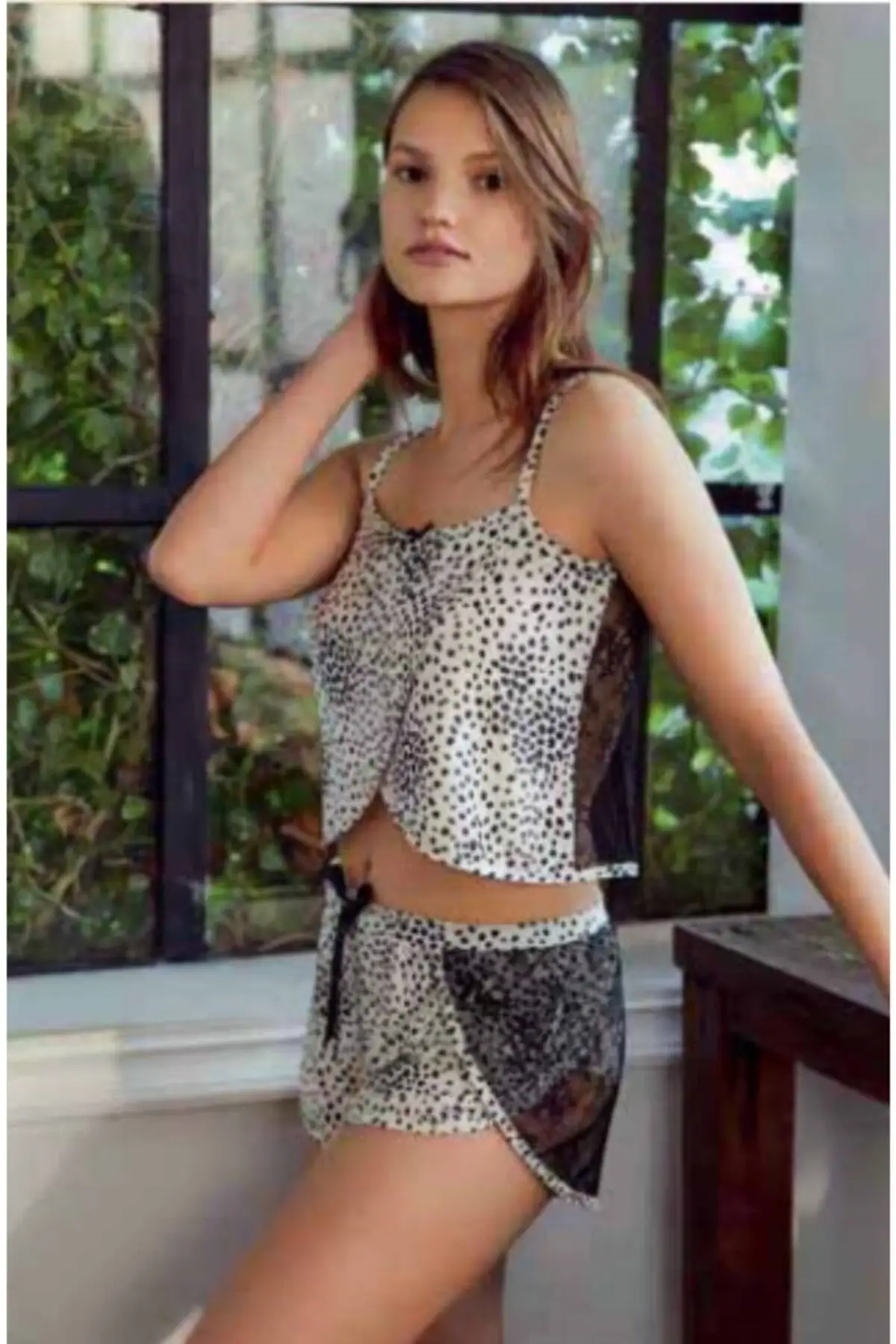 Women Nightgown Leopard Pattern Shorts Set New Night Dress Female Sleepwear Nightwear Nightwear Nightwear
Women Nightgown Leopard Pattern Shorts Set New Night Dress Female Sleepwear Nightwear Nightwear Nightwear